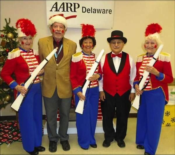 Fabulous Tapsations appear at Long Neck AARP Holiday Luncheon